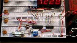 First ATtiny2313 Clock