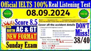 IELTS LISTENING PRACTICE TEST 2024 WITH ANSWERS | 08.09.2024