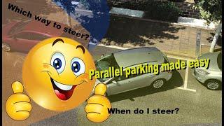 How to Parallel Park (Narrow Road) - Simple technique, only 2 bits of steering!