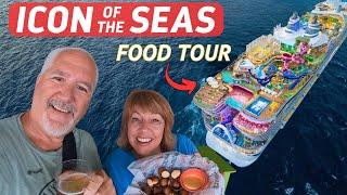 ICON of the Seas FOOD TOUR 2024