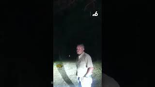 DUI suspect pretends to run away from cops