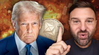  Trump is BUYING ETHEREUM!  Why ETH is Set to EXPLODE in Early 2025