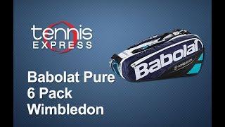 Babolat Pure 6 Pack Wimbledon Tennis Bag Review | Tennis Express