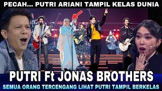 Malam Tadi, Putri Ariani Tampil Berkelas di Konser Jonas Brothers, Bikin Semua Prang Tercengang !!!