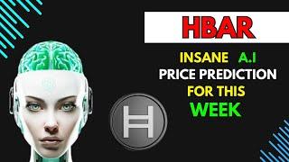 Insane HEDERA HBAR Price Prediction for THIS WEEK by A.I