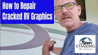 깨진 RV 그래픽/RV 그래픽 복원을 수정하는 방법. 간단한 DIY 프로젝트(RV Living)