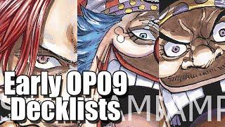 [OP09] Winning Deck Lists and Deck Profiles | One Piece Card Game Competitive Breakdown