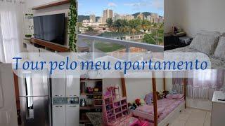 Tour pelo meu apartamento| Mostrei tudo