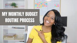 My Monthly Budget Routine Process #budgetroutine #budgetwithme