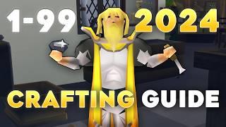 THE ULTIMATE 1-99 Crafting Guide 2024 [OSRS]