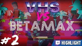 VHS vs Betamax - #2 - Congrats Amazing [Twitch Highlight]
