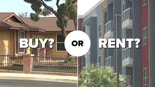 Is it better to buy or rent right now? Here is what we found