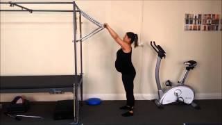 Pregnancy Core Exercises Part 2: Trapeze Table