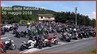 In moto al Passo della Raticosa.