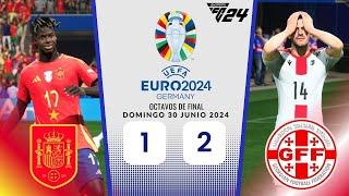 GEORGIA - ESPAÑA | UEFA EURO 2024™ | OCTAVOS DE FINAL | EA SPORTS FC™ 24