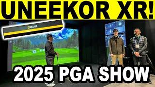 UNEEKOR XR Golf Launch Monitor! NO STICKER Club Data! (2025 PGA Show)