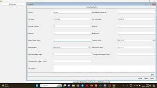 Demo Video on Record Room Windows Upload Application