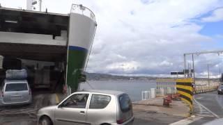 OurTour Board the Ferry to Sicily in Their Hymer B544 Motorhome