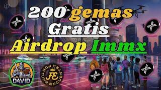 Consigue 200 Gemas Gratis en Immx Zkevm!! Mejor Airdrop