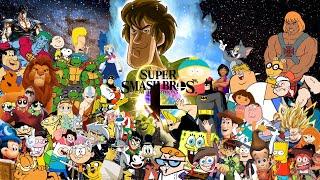Super Smash Bros  with Cartoons (With EVEN MORE Cartoons!)