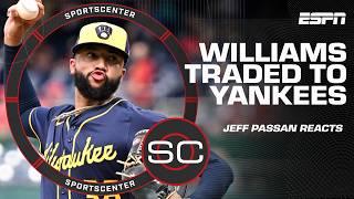 Jeff Passan TRADE REACTION  Kyle Tucker to Cubs & Devin Williams to Yankees | SportsCenter