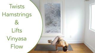 YOGA || Twists, Hamstrings & Lifts || Vinyasa Flow
