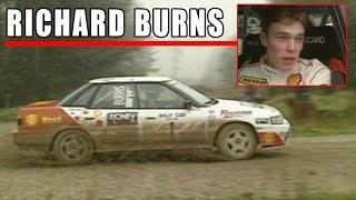 Richard Burns wins the 1992 Mintex National Rally Championship