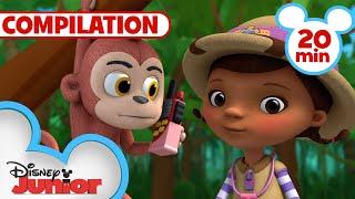 Doc McStuffins Ultimate Safari  | 20 Minute Compilation | Doc McStuffins | @disneyjunior