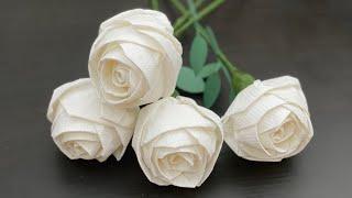 Tissue Paper Flowers | Very Easy Paper Rose Flower | ROSE FLOWERS | Paper Craft |Paper Craft Flowers