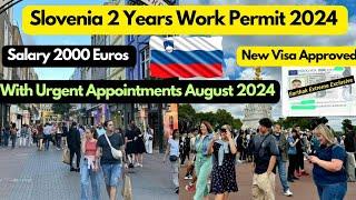 Slovenia Work Permit 2024,Slovenia TRC Card Processing,Slovenia TRC Update 2024,Slovenia Jobs 2024