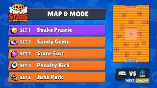 Snake Prairie Set 1 | INTZ vs Blue | Brawl Stars Championship 2020 - June Finals - Day 2