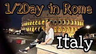 Rome Vlog | Travel Tips | Hotel Stay | hostel Stay in rome | 2day unplanned trip to rome