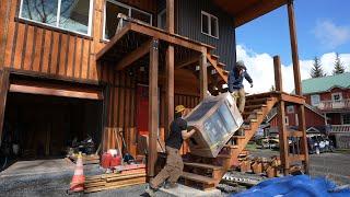 How To Make Construction Fun | Building My House in Alaska with My Friends