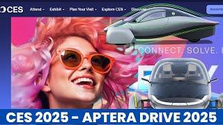 CES 2025 Hidden Gem; Aptera's REVOLUTIONARY Tech Is Changing The Game At CES 2025