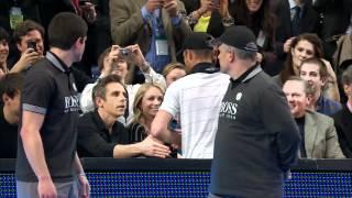 Andy Roddick Asks Ben Stiller For Autograph