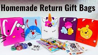 Homemade Return Gift Bags | Birthday Return Gift Ideas | DIY Return gift for kids | Return Gift Idea