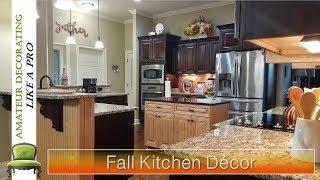 NEW! My Fall Kitchen Decor  "Keeping It Simple"