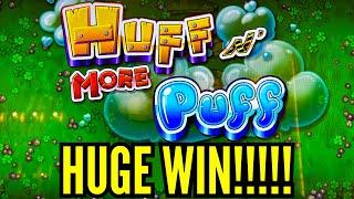 I TURNED MY FREE PLAY INTO a MASSIVE PROFIT on HUFF N MORE PUFF!