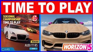 Forza Horizon 5 TIME TO PLAY Seasonal Championship - Car Restriction Track Toys S1-900