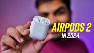 AirPods 2 in 2024 | Should You Buy? | Best Wireless Bluetooth Earphones for iPhone | Hindi Review