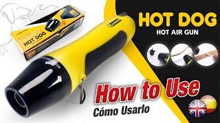 How to Use the AMMO Hot Dog Hot Air Gun/ Cómo usar la pistola de aire caliente AMMO Hot Dog