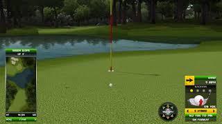 Golden Tee Great Shot on Forest Knoll!