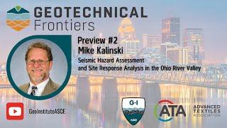 Geotechnical Frontiers preview #2: Kalinski on Ohio River Valley Seismicity