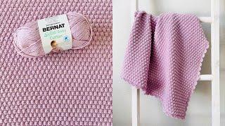 Crochet Berry Blossom Baby Blanket