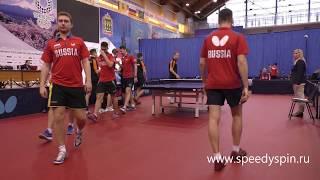 Sidorenko-Liventsov.Teams semifinale.Russian National table tennis championship 2018.FHD