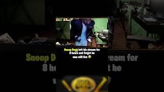 Snoop Dogg Left His Stream On For 8 Hours