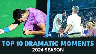 Top 10 Dramatic Moments From 2024 Tennis Season