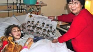 The Portland Winterhawks Visit OHSU Doernbecher Children's Hospital - 2011