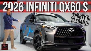 The 2026 Infiniti QX60 S Brings More Elegance & Aggression To A Solid Luxury SUV