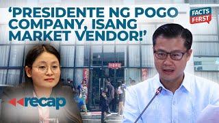 Presidente ng POGO company, market vendor pala?
